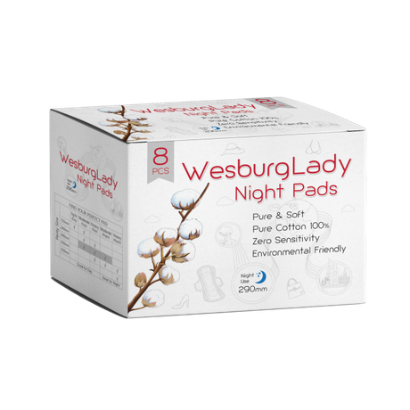 WesburgLady Sanitary napkin Day & Night use 