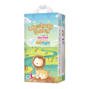 Wesburgbaby Basic baby pants diaper 360° stretchy waistband 