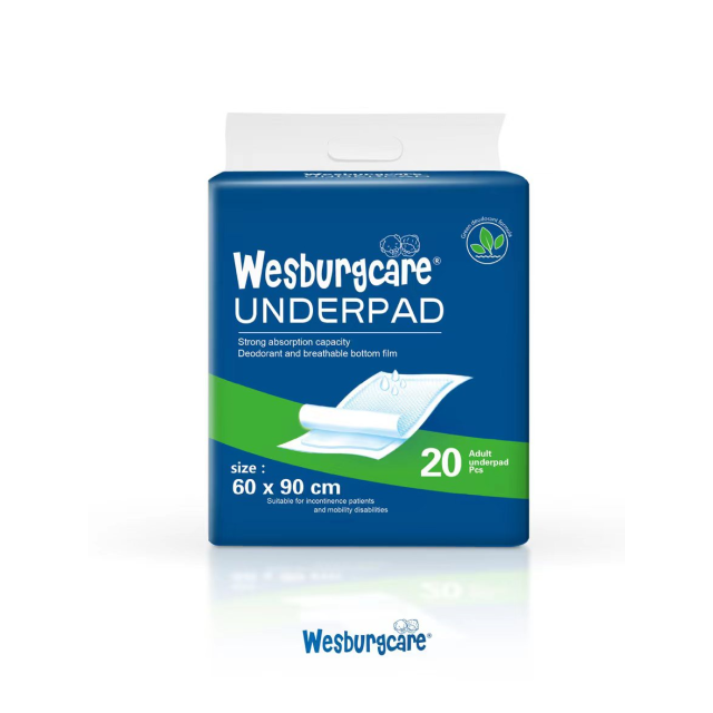 60cm*90cm underPad of Brand Wesburg from China Manufacturer