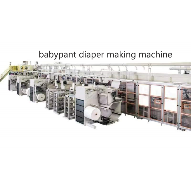 Automatic baby pant diaper making machine Brand new used machine for sell from China manufacturer
