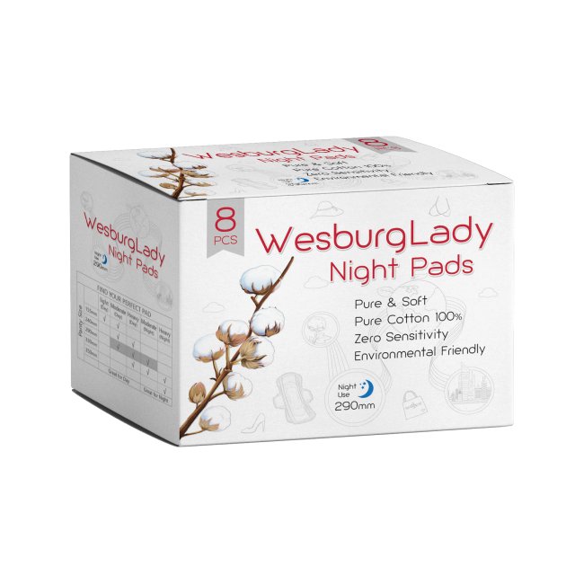 WesburgLady Sanitary napkin Day & Night use 