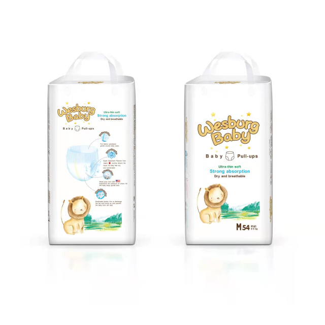 Wesburgbaby Basic baby pants diaper 360° stretchy waistband International Edition