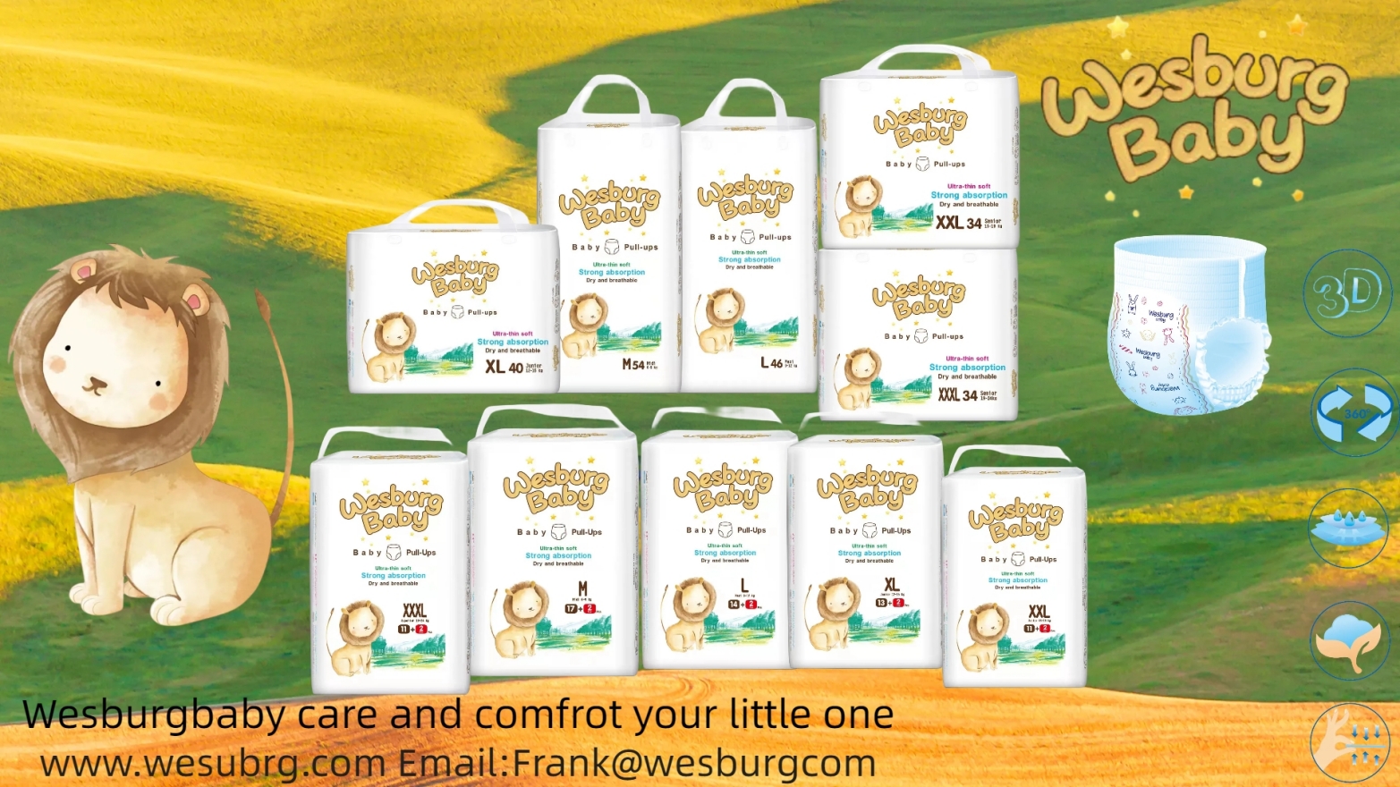  diaper keeps wetness away from your baby's skin, helping to protect against irritation, rashes, and chafing 