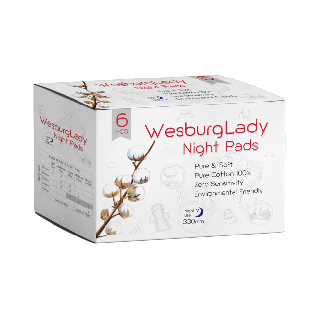 WesburgLady Sanitary napkin Day & Night use 