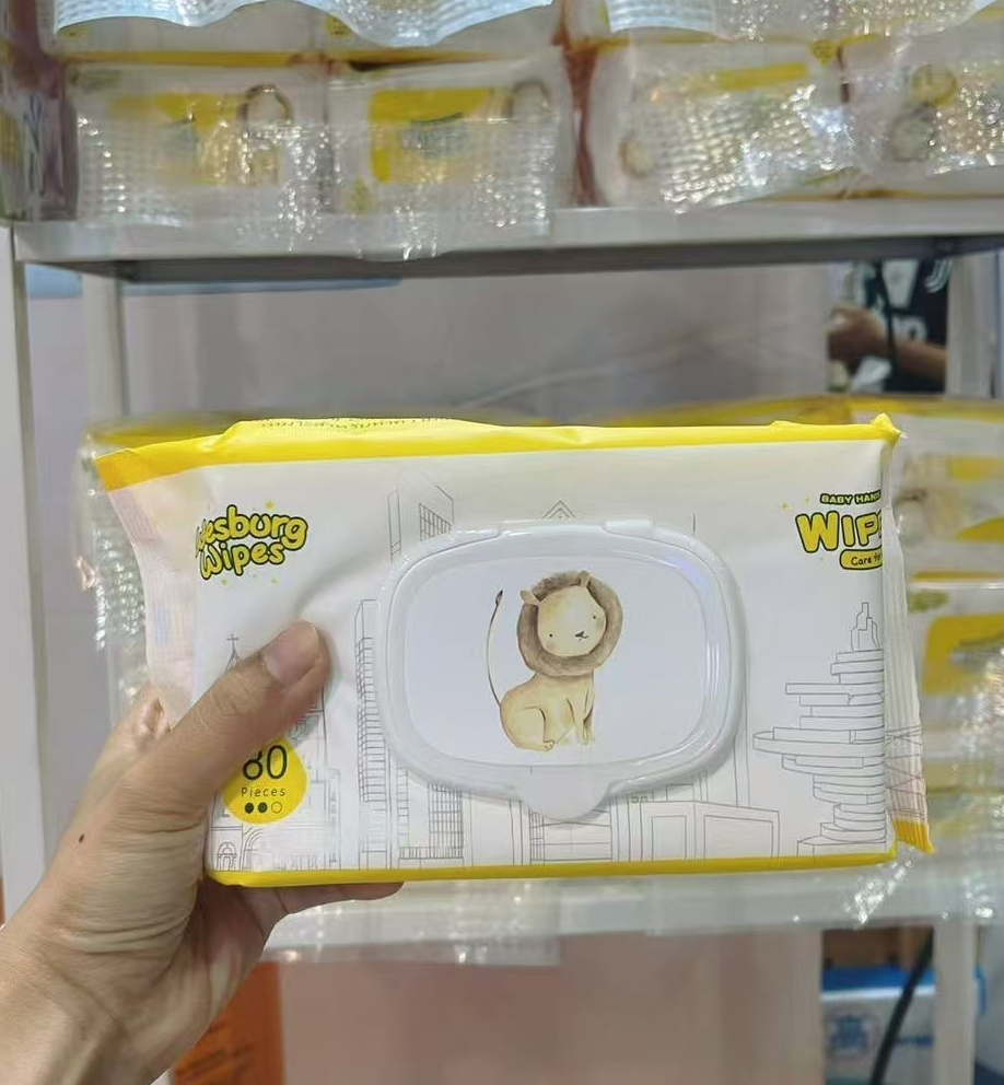 Wesubrg home care Wet-wipes hand and face of wesburgwipes wet paper for baby and mother and home use
