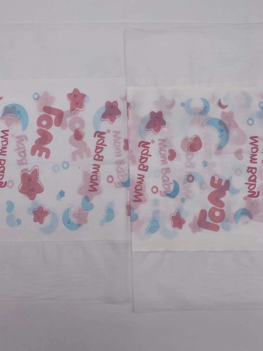 PE film backsheet for feminine sanitary pads producing