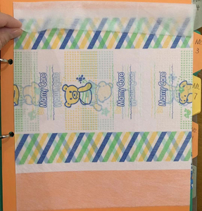 Diapers Raw Material Laminated Film Cloth-like Film Soft Breathable PE Film for Diaper Backsheet