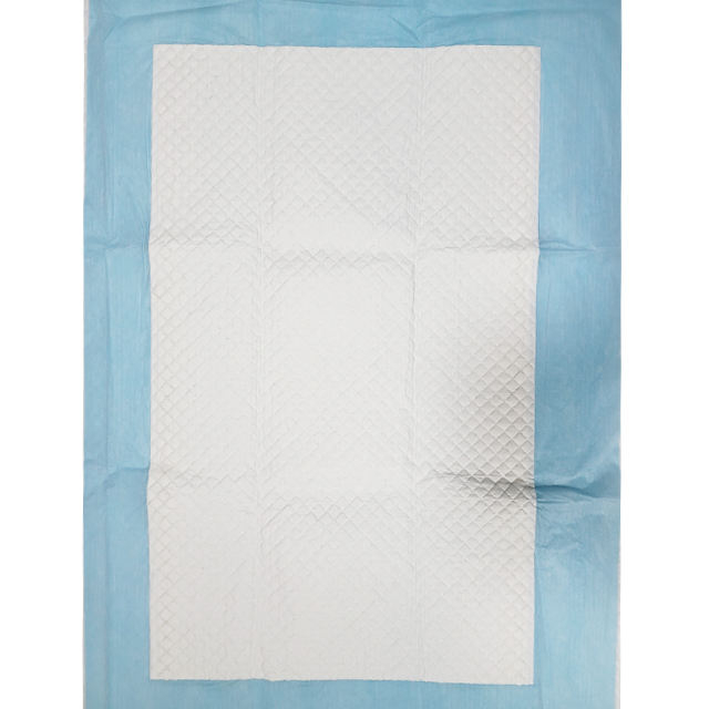 disposable personal care 60*90 underpad from Wesburgcare brand strong absorb core from USA wood pulp