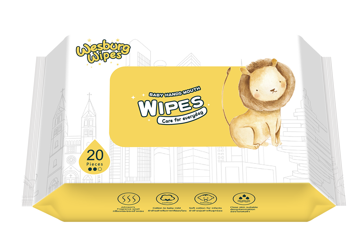 Baby Hands Mouth Skinwipe Care for Every Day Wesburgwipes Wetwipes From China Manufacturer