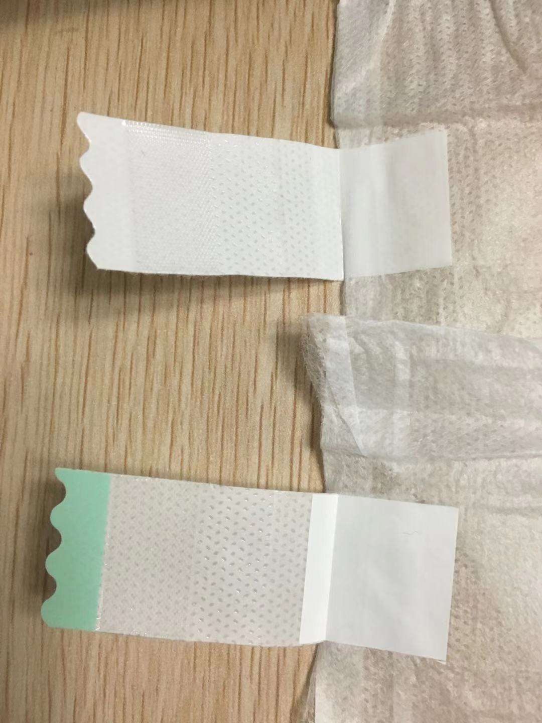 Baby diaper and adult diaper raw material nonwoven hook adhesive magic side tape