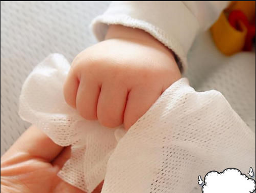 Factory Supplier Raw Material of Wet Tissue Spunlace Nonwoven Fabric Roll