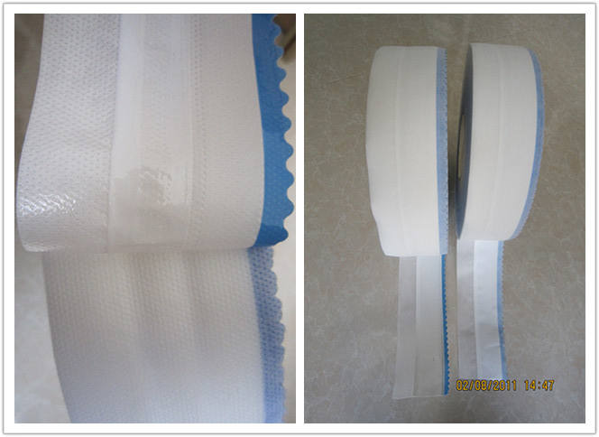 Raw Material baby Diaper supplier Magic Hook Side Tape For Making Diaper from China manufacturer